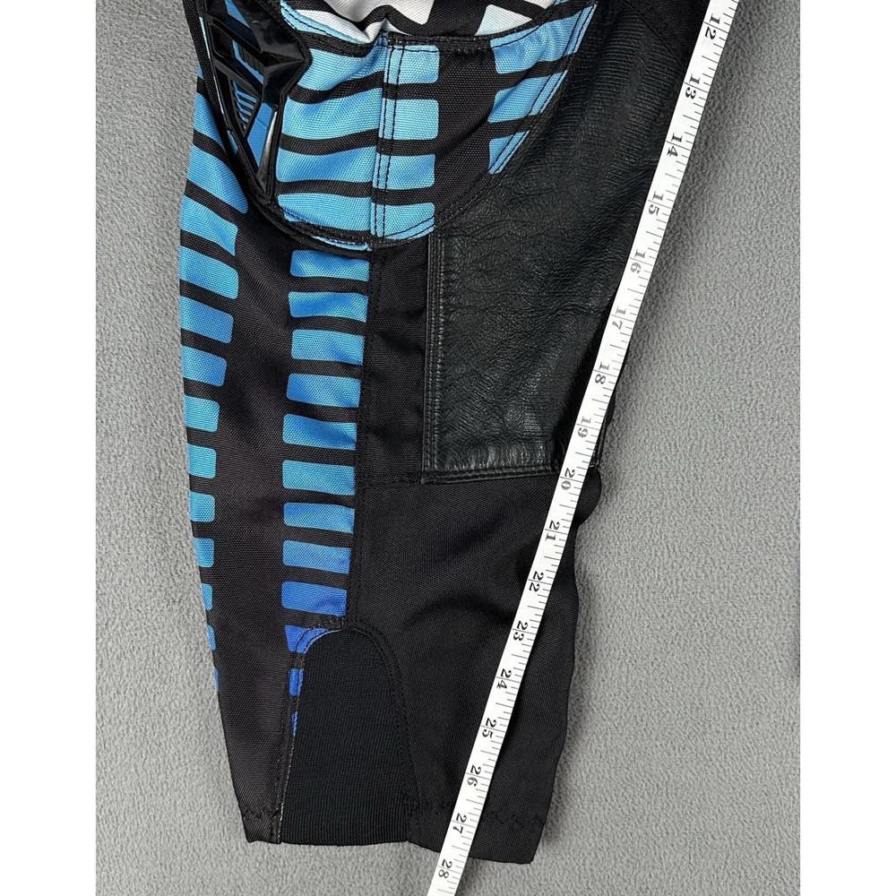 Answer Racing Skullcandy Motocross Pants Mens 34 Blue Black Y2K Moto Racing BMX - Picture 7 of 8
